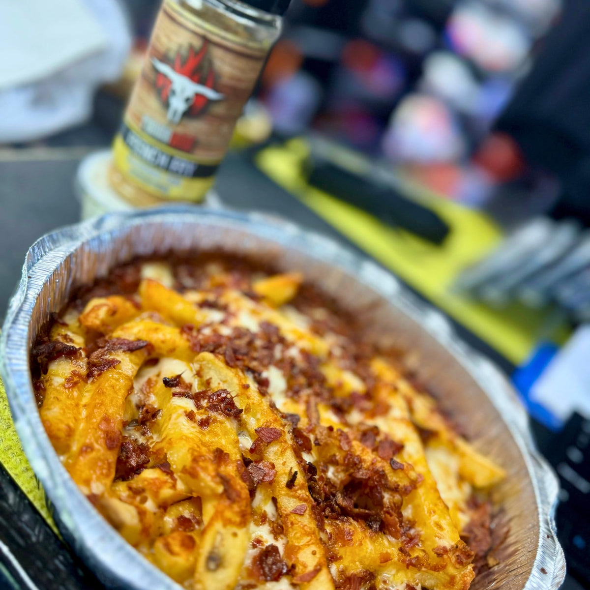 Ground spice image emphasizes premium ingredients and balanced seasoning profile