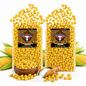 RunninWild Korn Nutz toasted crunch for game-day snacking.