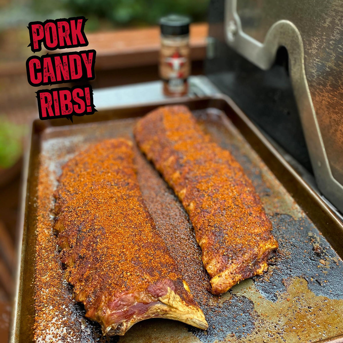 RunninWild maple bourbon rub on chicken seasoned for savory grill results