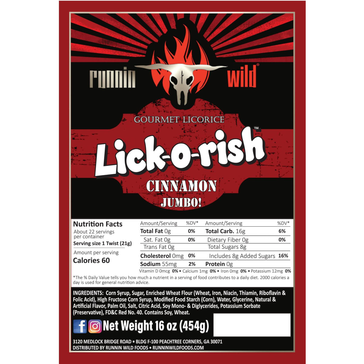 RunninWild Lick-o-Rish Mother's Day gift idea in festive packaging.