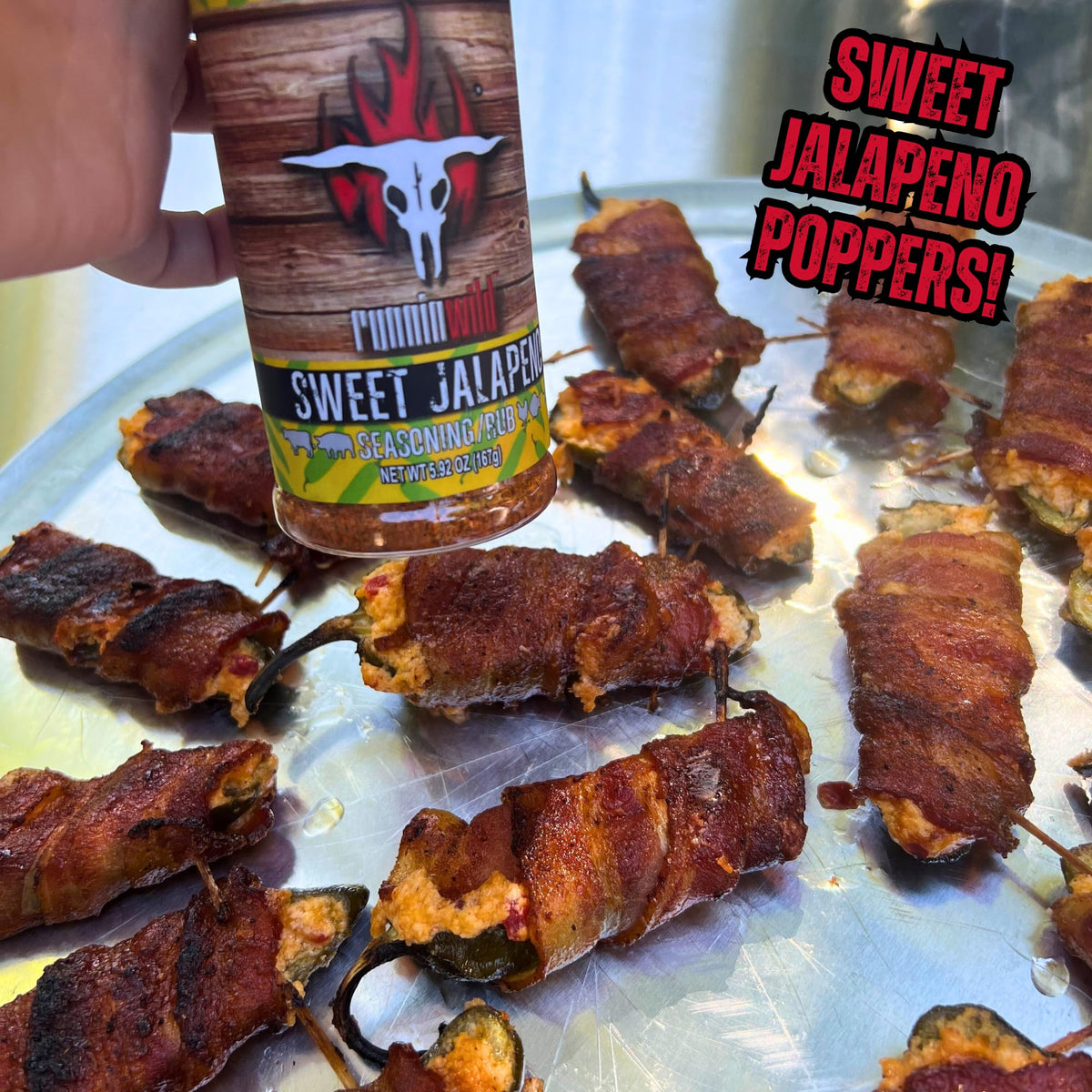 RunninWild Sweet Jalapeno perks up burgers with bold glaze.