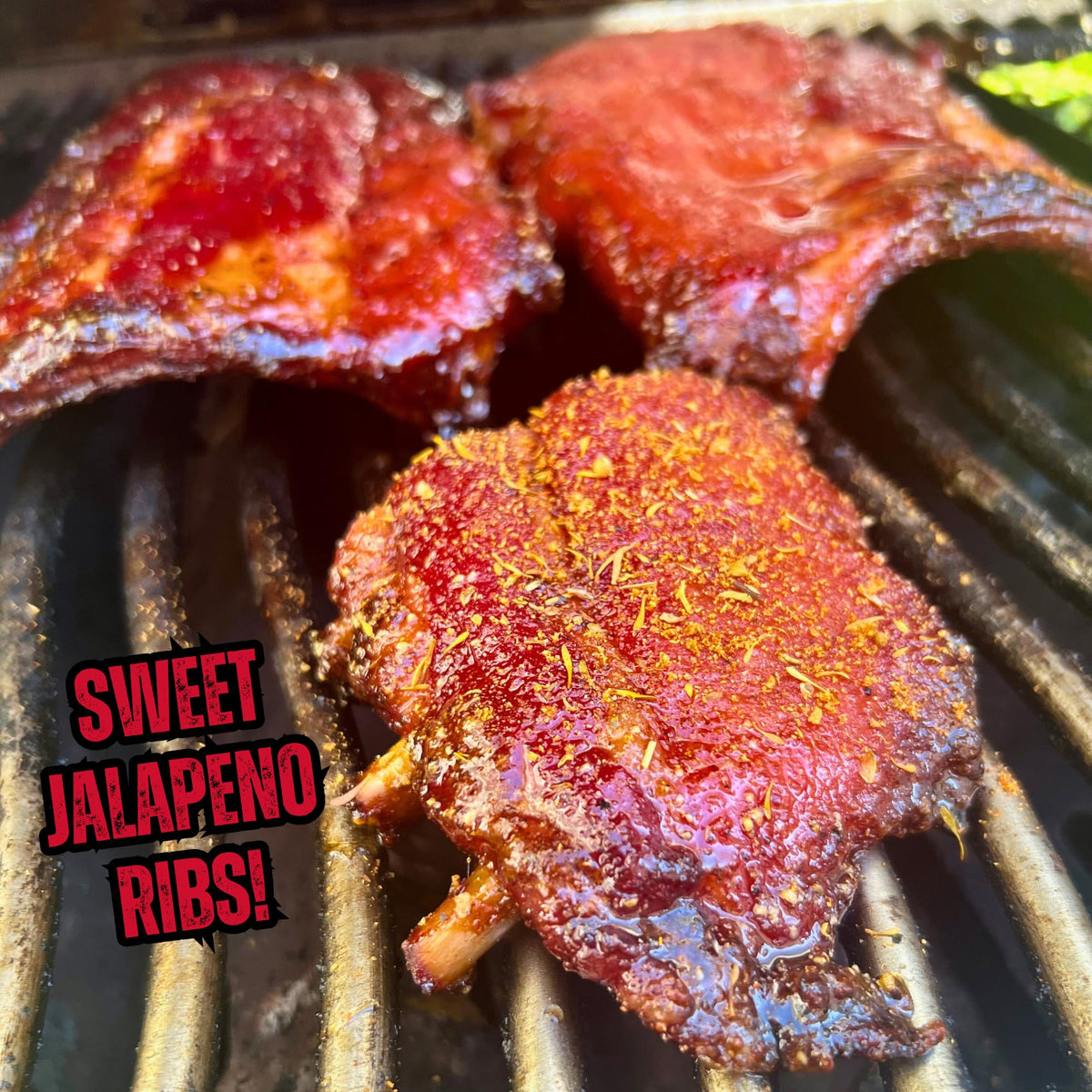 RunninWild Sweet Jalapeno seasoning on grilled salmon.