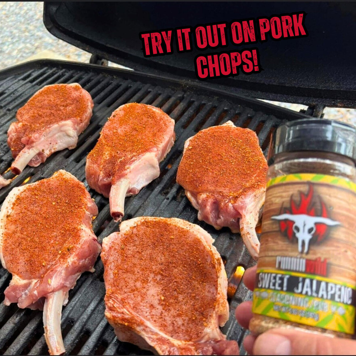 RunninWild seasoning enhances fajitas with smoky heat.