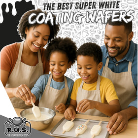 R.U.S. Candy melts used to create cake pops with a glossy finish.