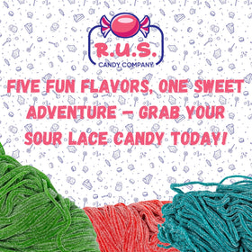 R.U.S. Candy freshness-sealed packaging preserves flavor and chew.