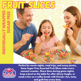 R.U.S. Candy slices served on a plate for sharing and gifting ideas.