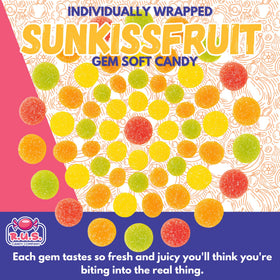 SunKissFruit Gems vibrant colors enhance gift bags