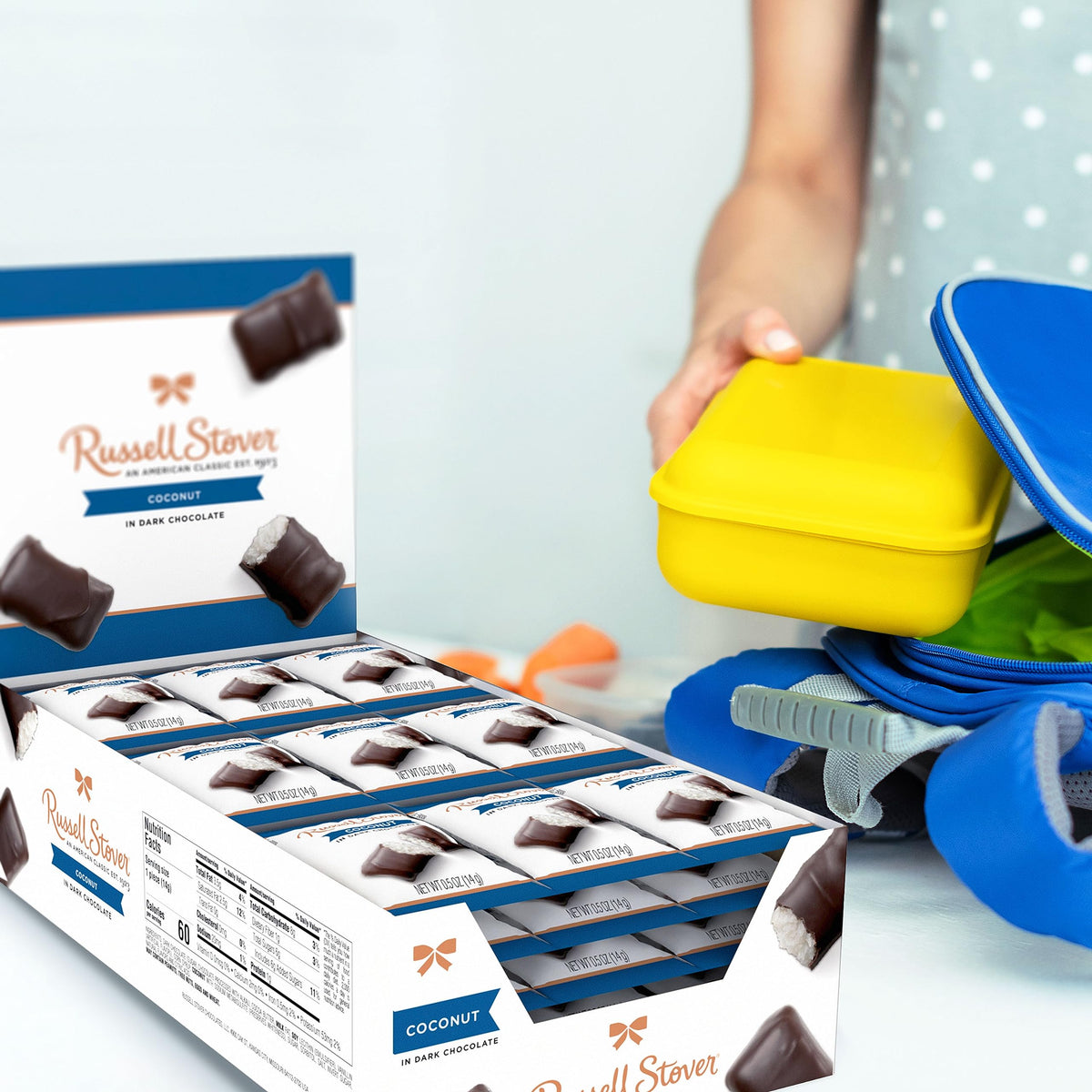 Gift-ready confection with a heritage dating back to 1923.