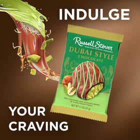 Pack of 18 Russell Stover Dubai Style pistachio bars