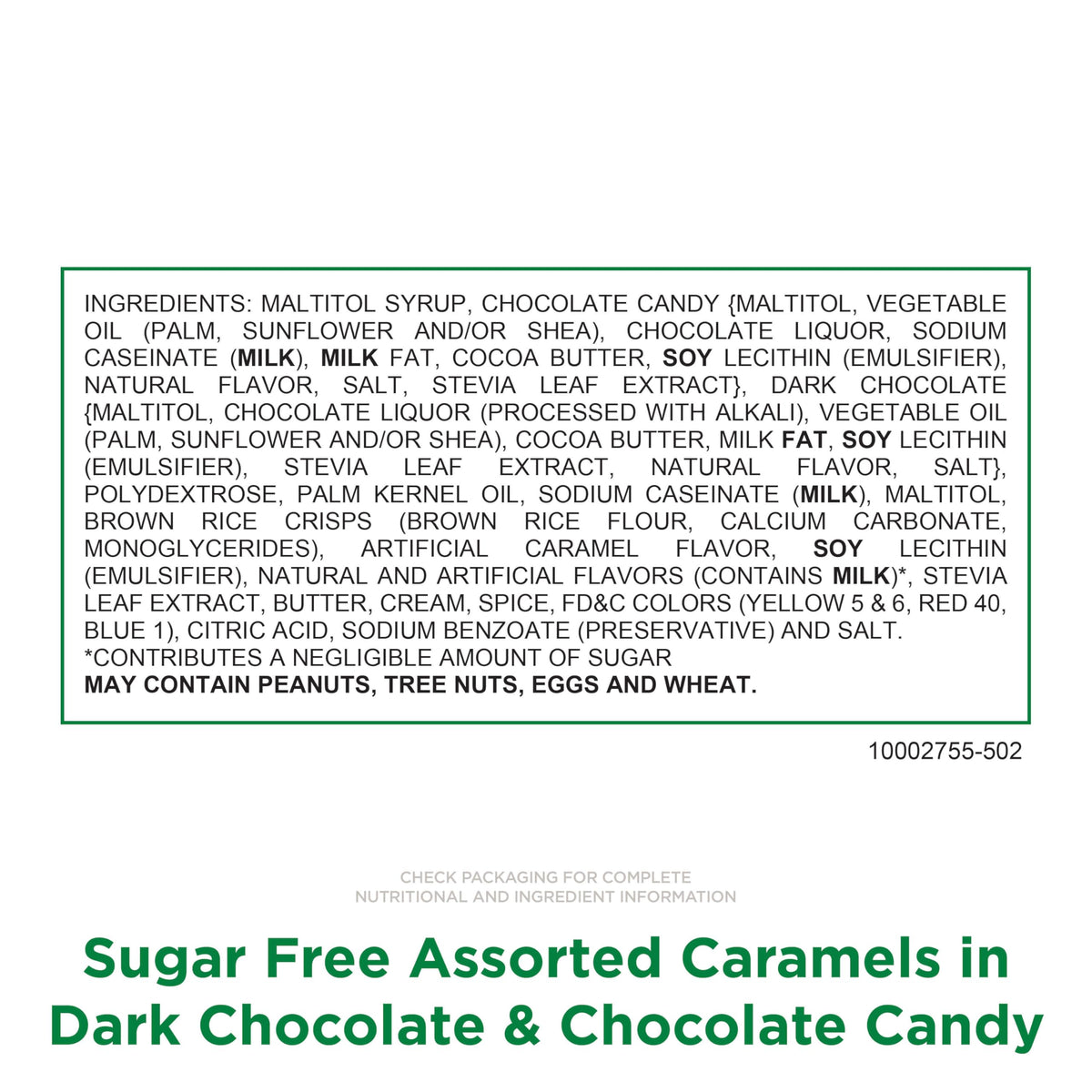 Russell Stover individually wrapped caramels kept fresh and easy to share