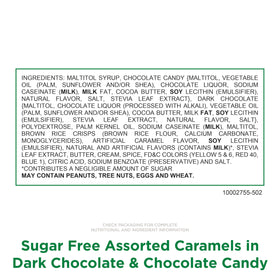 Russell Stover individually wrapped caramels kept fresh and easy to share