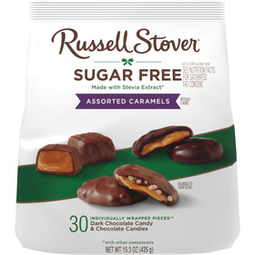 Russell Stover treats in close-up packaging suitable for gifting or display