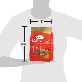 Decorative snack tray with Russell Stover Pangburns Millionaire Gusset Bag.