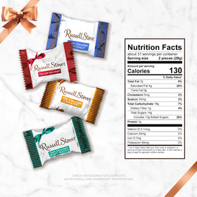 RUSSELL STOVER Shareables 31.9 oz Gift Bag—ample assortment for gifting and candy dishes.