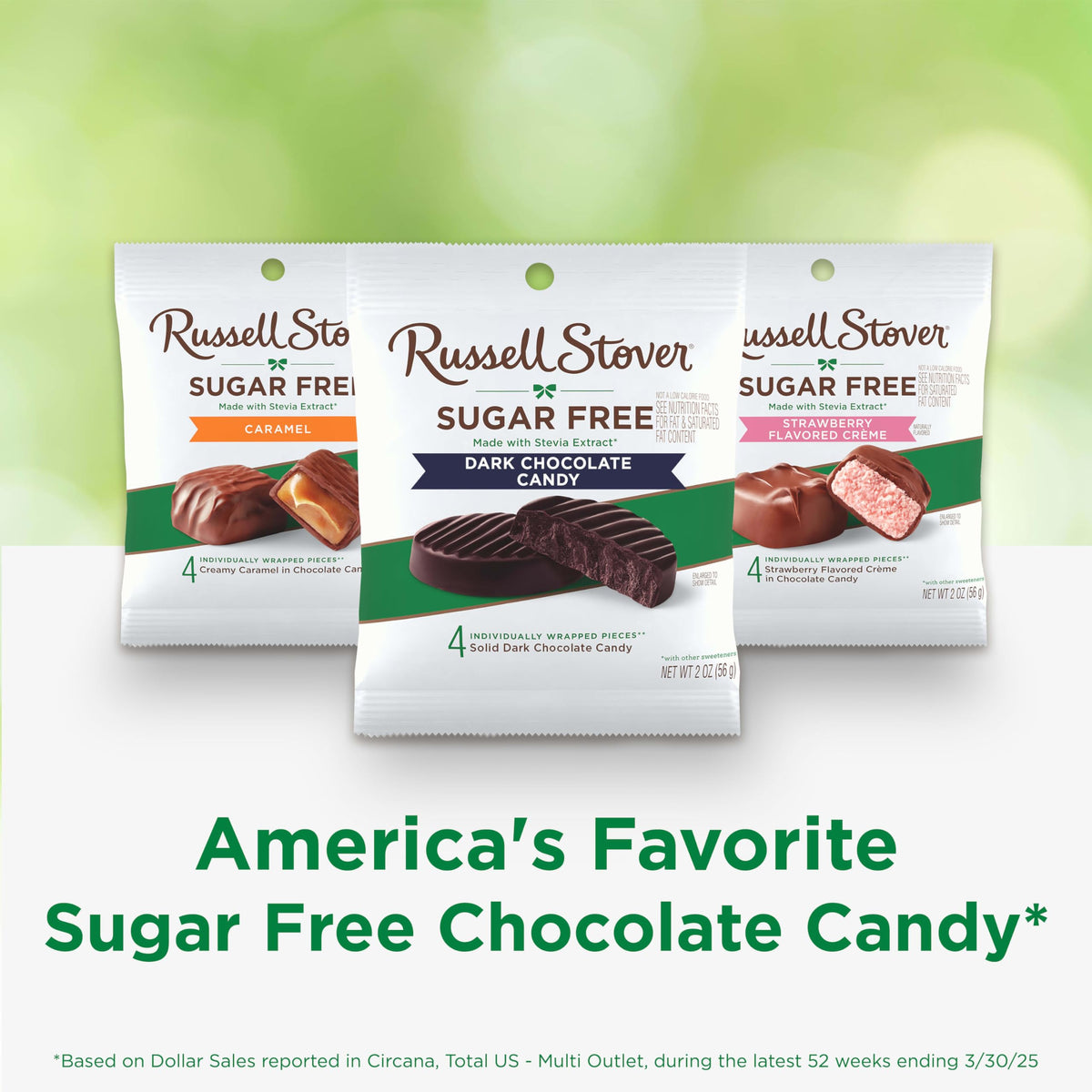 Individually wrapped Russell Stover medallions ideal for sharing at work or home.