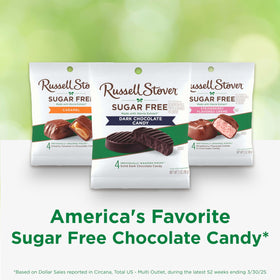 Individually wrapped Russell Stover medallions ideal for sharing at work or home.