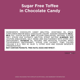 Pack of 10 bags provides sugar free indulgence for entertaining.