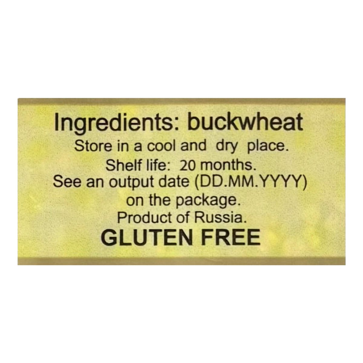 Russkoe Pole Buckwheat Groats kitchen setup, wholesome pantry option.