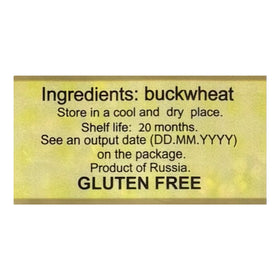 Russkoe Pole Buckwheat Groats kitchen setup, wholesome pantry option.