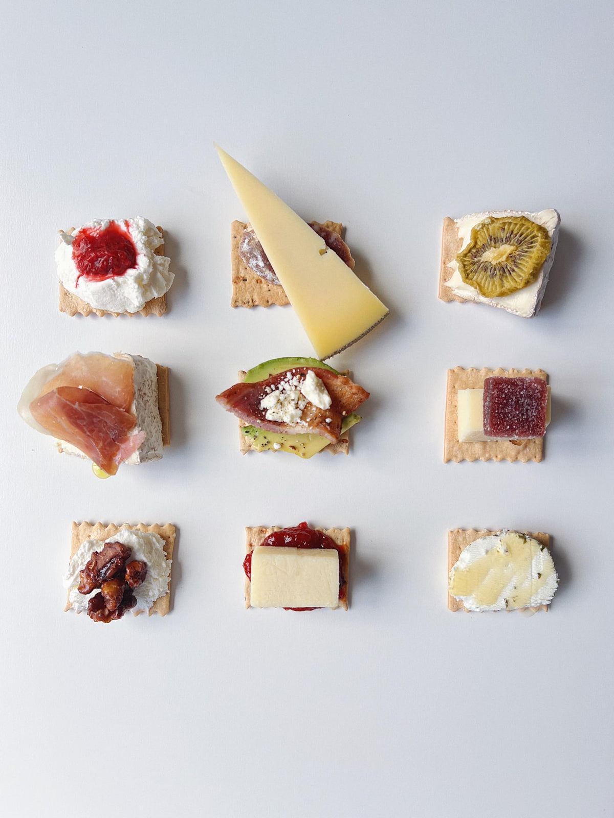Rustic Bakery 4-pack cracker bites designed for sharing