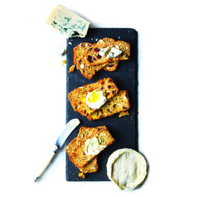 Snack time with Rustic Bakery crisps for a quick, elegant bite