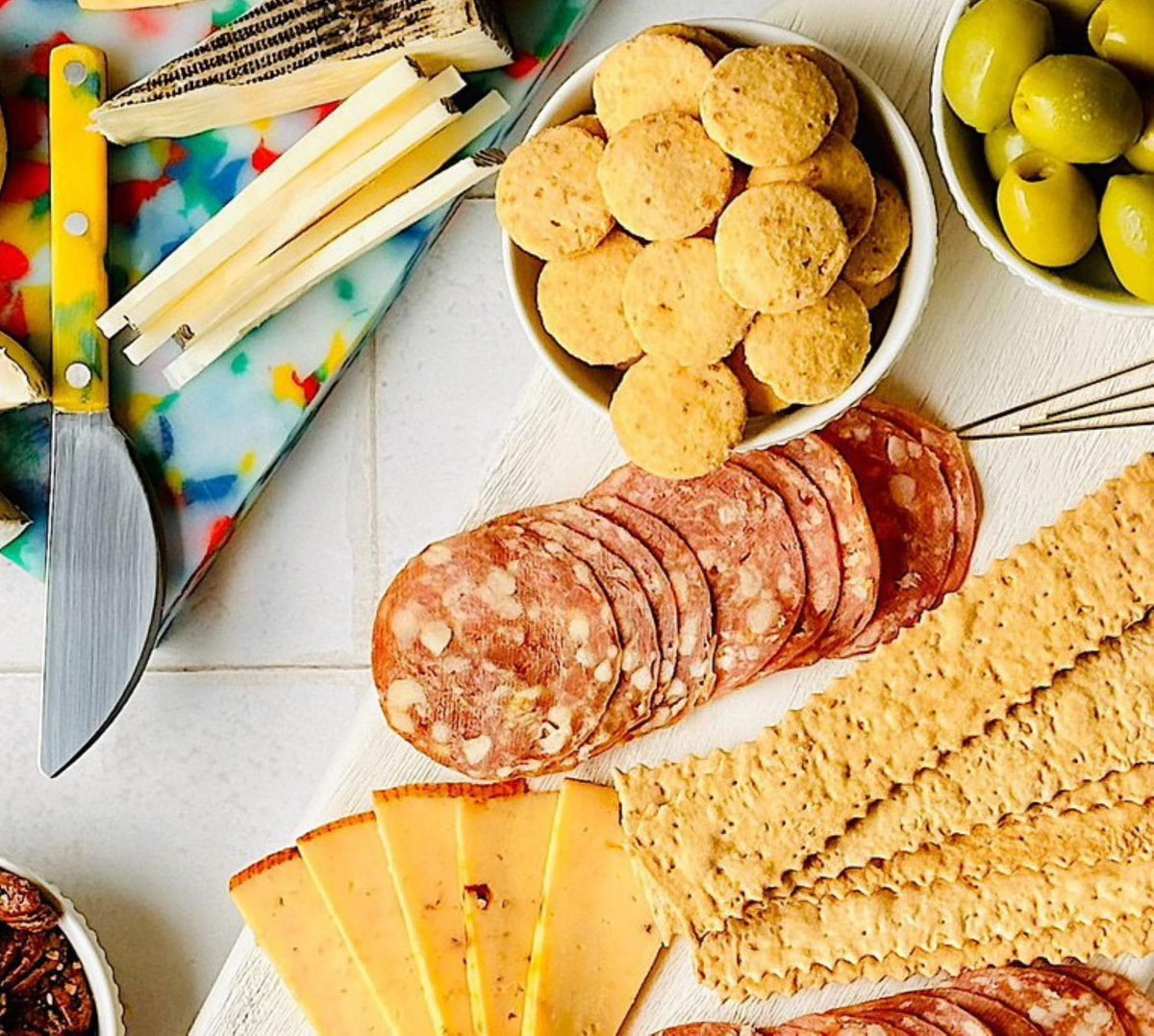 Rustic Bakery handmade sourdough crackers showcase artisanal fermentation and flavor
