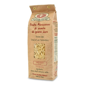 Rustichella d'Abruzzo orzo pasta pack shot, ready for soups and side dishes.