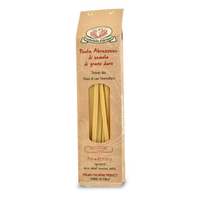 Rustichella d'Abruzzo fettuccine wide ribbon pack for rich sauces.