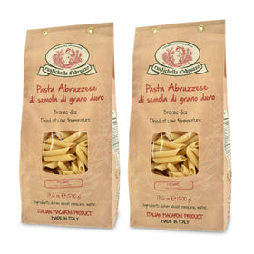 Rustichella d'Abruzzo penne pasta pack 500g ready for a quick, authentic Italian meal