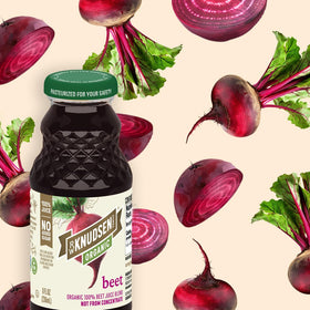 R.W. Knudsen Beet Juice as a cocktail-mixer for crafted drinks.