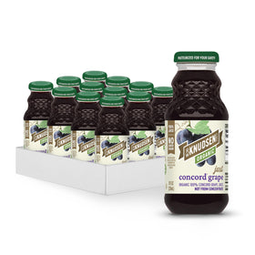 R.W. Knudsen Concord grape juice in mocktail shaker, versatile mixer.