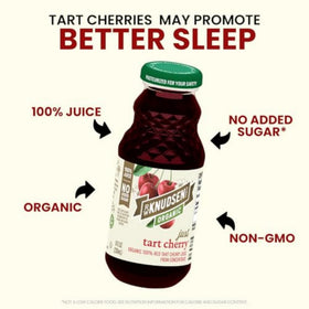 R.W. Knudsen Tart Cherry Juice poured into a blender for smoothies