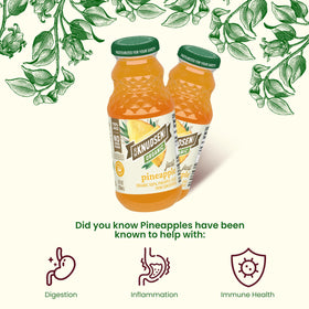 USDA Organic seal on R.W. Knudsen pineapple juice label