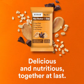 RXBAR 10g protein gluten-free close-up, convenient snack