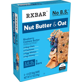 RXBAR bar with 10g protein offers balanced fueling between activities