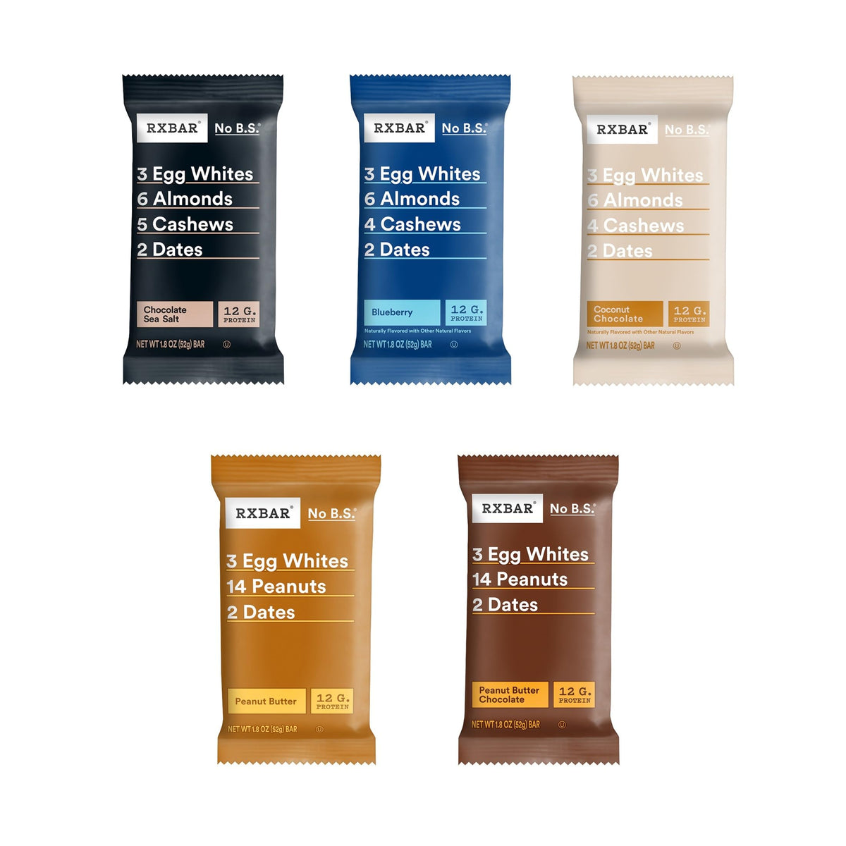 RXBAR blueberry bar with real fruit pieces