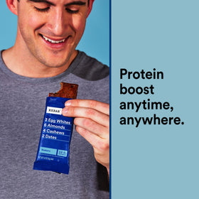 RXBAR Blueberry bars on a desk, a convenient office snack during breaks.
