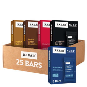 RXBAR Chocolate Sea Salt bar, protein-packed on-the-go snack.