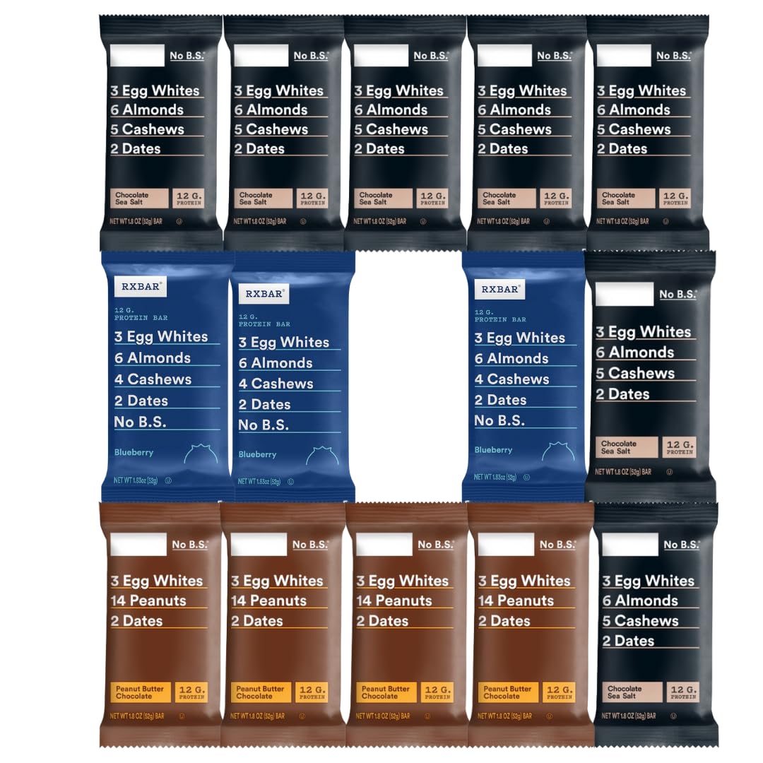 RXBAR Chocolate Sea Salt bar on desk for quick snack