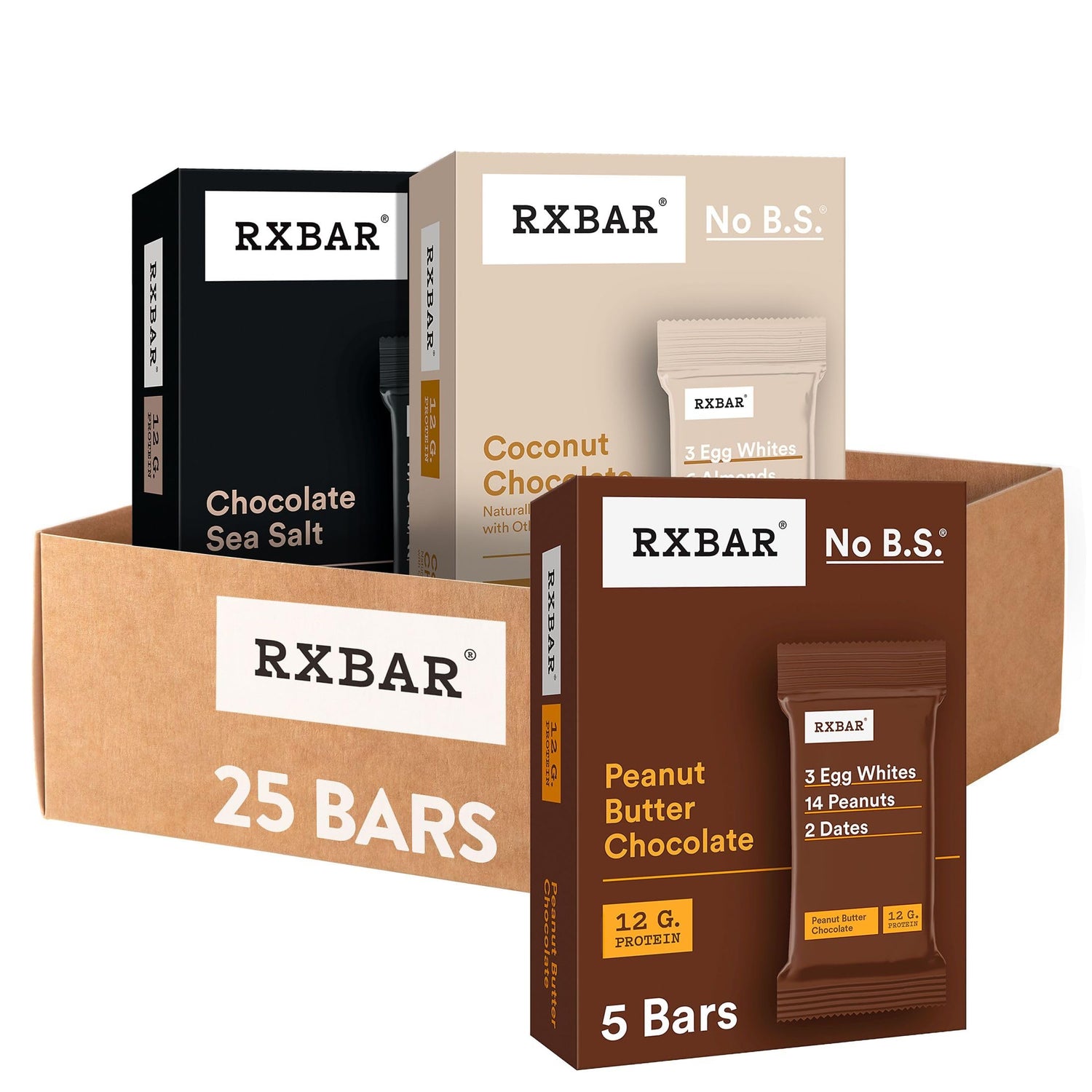 RXBAR Chocolate Sea Salt bar for a rich real-food protein snack