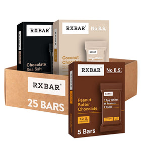 RXBAR Chocolate Sea Salt bar for a rich real-food protein snack