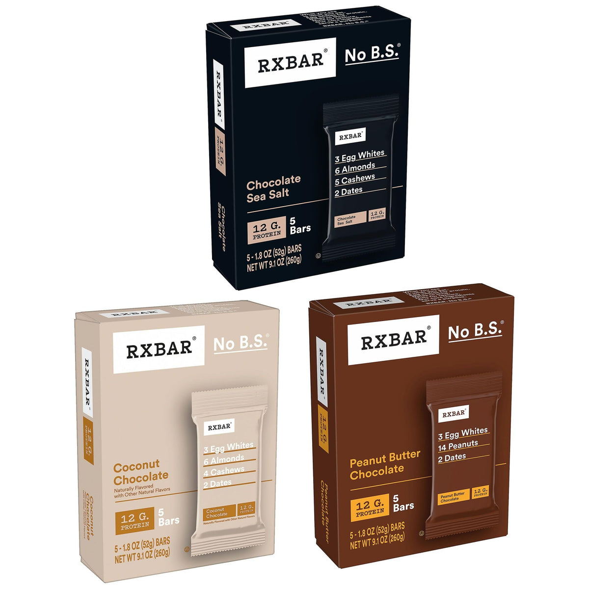 RXBAR Coconut Chocolate bar with simple ingredients and tropical notes
