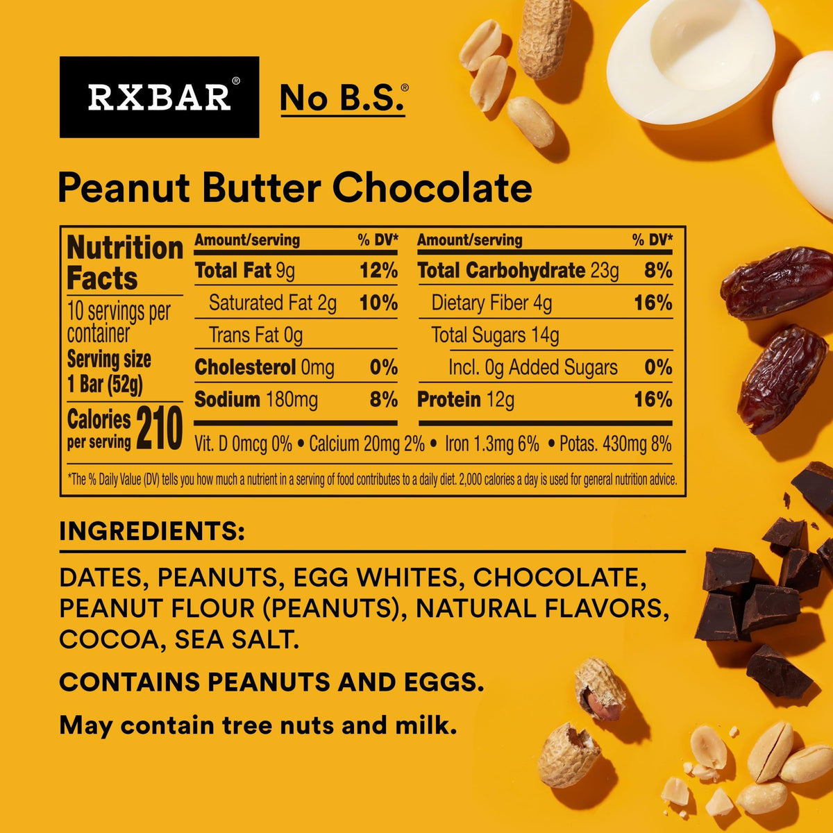 Close-up of egg whites, peanuts, and dates emphasizing simple ingredients for steady energy.