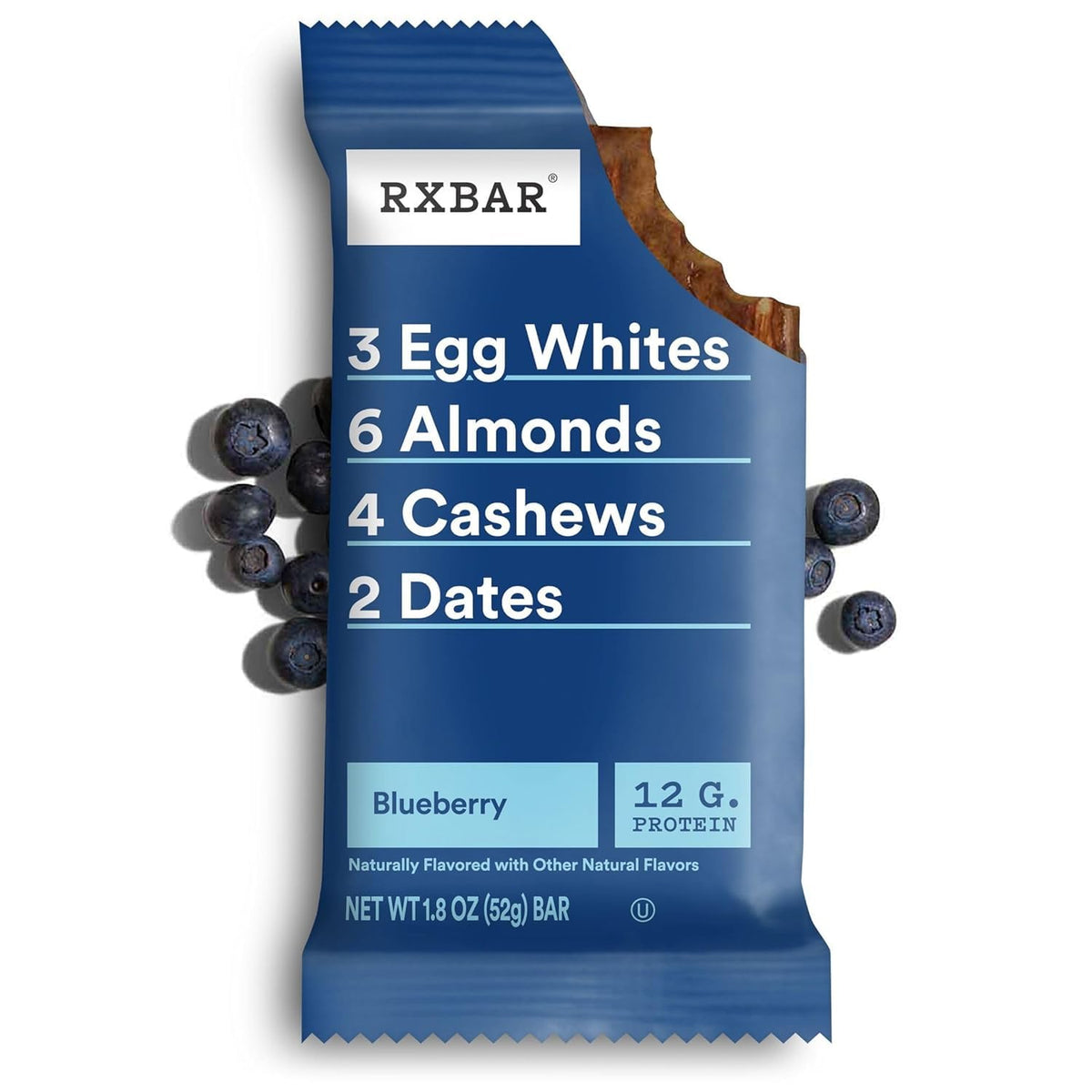 RXBAR Gluten-free bar with no added sugar for clean snacking