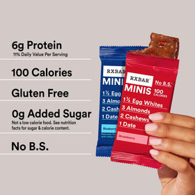 RXBAR Minis gym bag scene for pre- or post-workout snacking