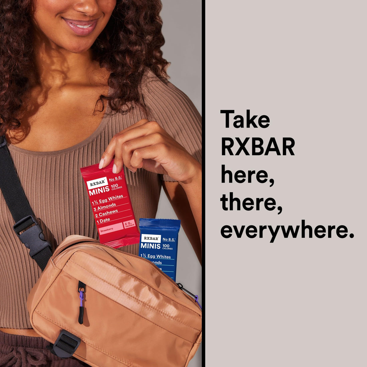 RXBAR Minis on an office desk, ideal for a quick wholesome break