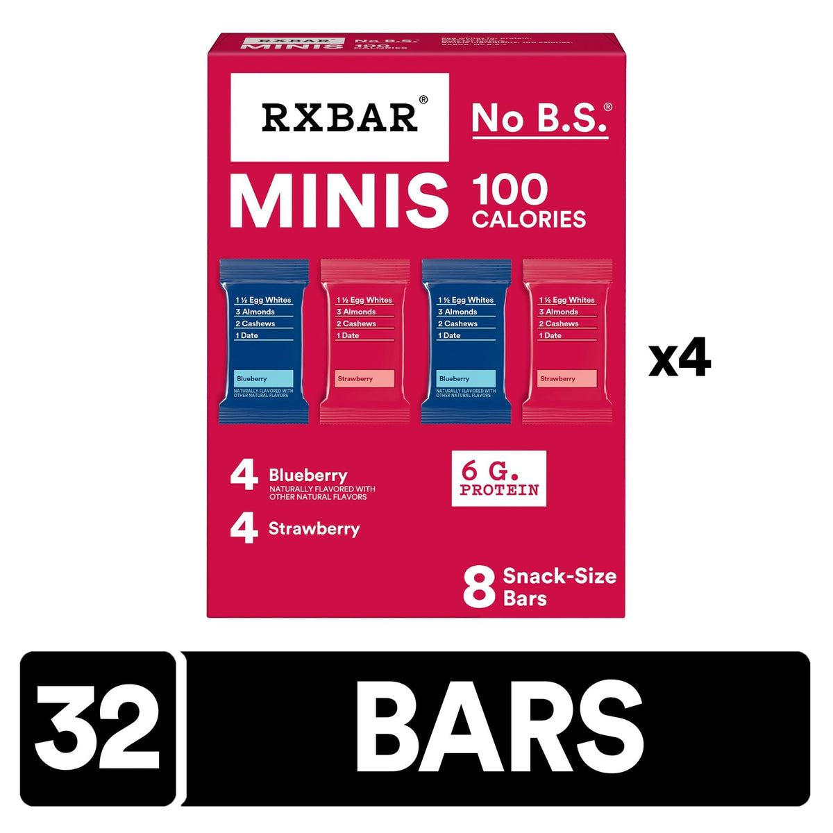 RXBAR Minis variety-pack boxes displayed for convenient multi-flavor choice