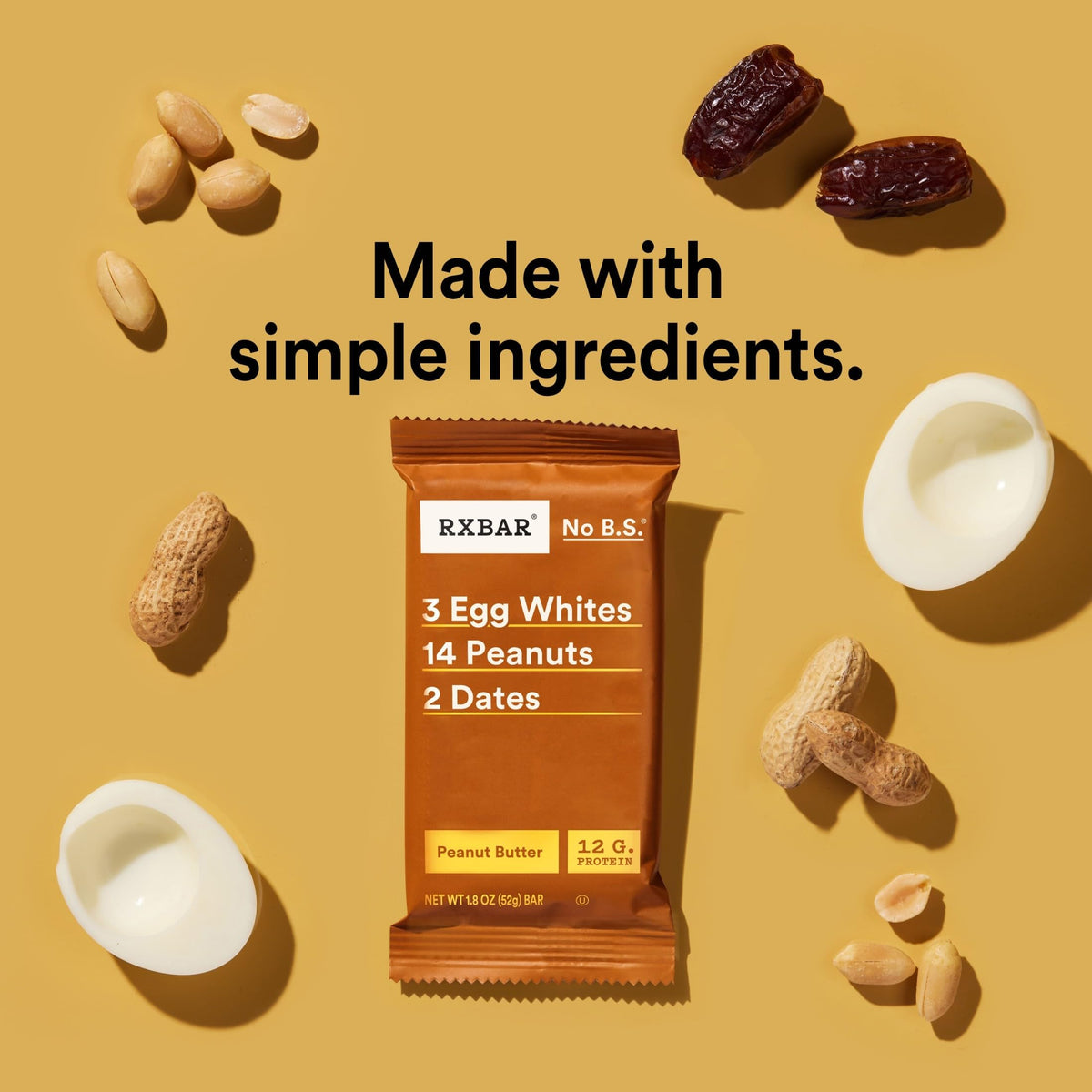 RXBAR Peanut Butter bar before a workout for quick energy
