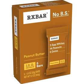RXBAR Peanut Butter Bar in a lunchbox ready for between-meal boost.
