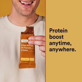 RXBAR Peanut Butter bars 12-count box on display